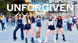 [KPOP DANCE IN PUBLIC ONE TAKE] LE SSERAFIM - UNFORGIVEN(feat. Nile Rodgers)||Pony Squad Dance Cover