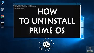 How To Uninstall Prime OS  | Dual Boot Windows | Remove Prime Operating System Command Prompt
