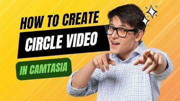 How To Create a Circle Video Using Mask Tool in Camtasia