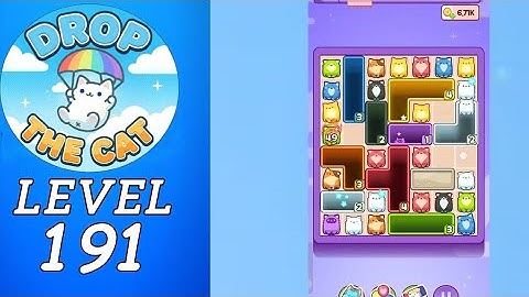 Drop The Cat Level 191 Walkthrough