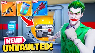 *NEW* UNVAULTED EVERYTHING in Fortnite! (EPIC)