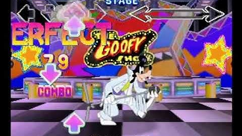 【DDR ディズニーダンシングミュージアム】グーフィーのロックンロールショー【セッション・イージー】