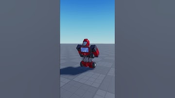 Ironhide Transformers Roblox Test Animation Transform #transformersanimation #roblox#youtubeshorts