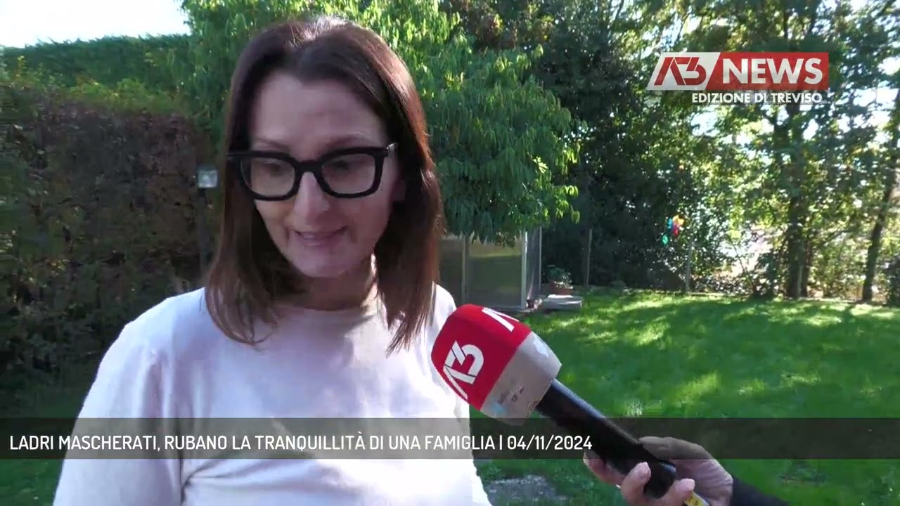 LADRI MASCHERATI, RUBANO LA TRANQUILLITÀ DI UNA FAMIGLIA | 04/11/2024