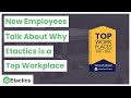 Work life at etactics  new employees talk about why etactics a top workplace