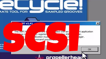 USING RECYCLE WITH MY AKAI S3200XL  - SCSI ISSUE - WIN 7 | ASPI