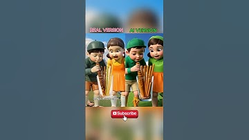 Squid Game AI Korean Snack ASMR  :What do you thing of AI version? #shorts #squidgame #asmr