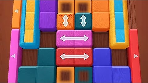 Wood Away Block Jam Level 148 Game Walkthrough Solution
