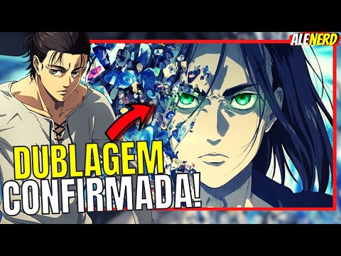 Dublagem feita por mim, sem fins lucrativos. 🇧🇷🇧🇷🇧🇷 #aot #shinge