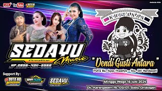 Live SEDAYU MUSIC//ERA AUDIO//DUTA HD MONDOKAN Karangasem Sobo Geyer Grobogan 16 Juni 2024