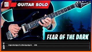 Iron Maiden - Fear Of The Dark 【 GUITAR SOLO LESSON 】