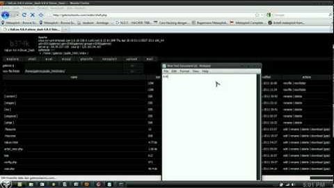 simple upload shell via FTP