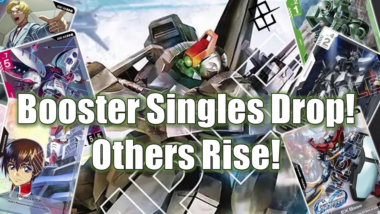 Booster Singles Drop!  Others Rise!  - Gundam Card Game Market Watch Ep. 15