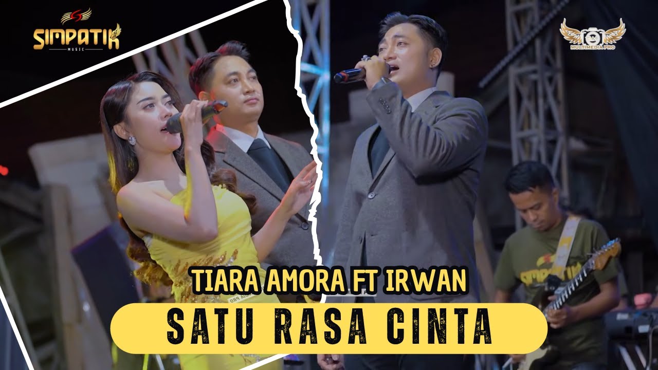 SATU RASA CINTA - IRWAN FT TIARA AMORA - SIMPATIK MUSIC - BINANGUN BUMIAJI - KLK AUDIO