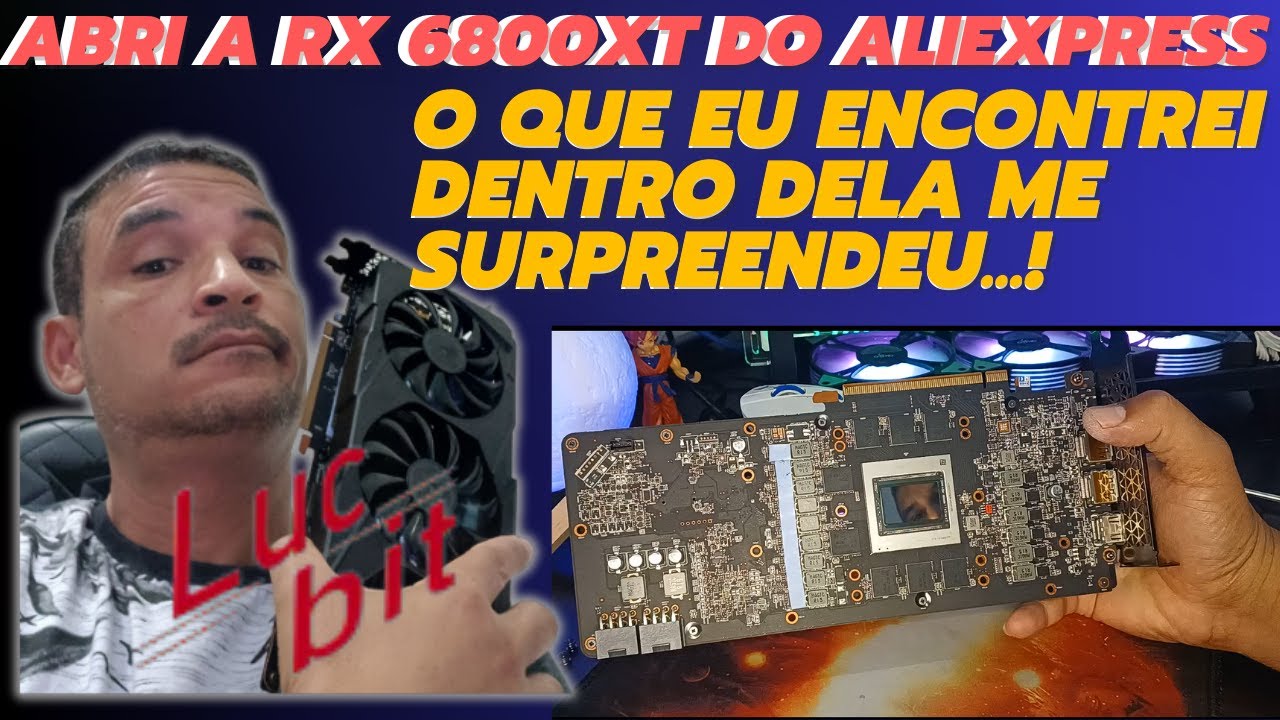 Placa de Vídeo da AliExpress RX 6800 XT