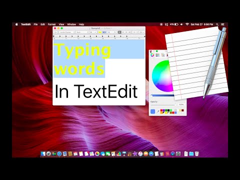 Basics of TextEdit – Wind5387