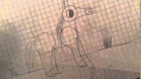 Horse running animation