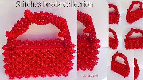 TRENDING DESIGN: EASIEST way to make this ELEGANT handmade BEADED BAG//DIY Beaded Bag//DIY Tutorial