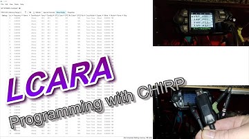 LCARA HAM Radio: Using the CHIRP programming software.