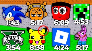 Sonic,Mario,Pokemon Tüm Oyun Ritüellerini Yaptım - Steal A Brainrot