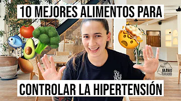 ¿Qué alimentos son buenos para la hipertensión?