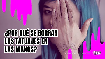 ¿Cómo evitar que se borren los tatuajes de los dedos?