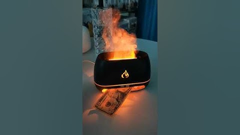 New Arrival 200ml USB Humidifier Flame Aroma Diffuser #shorts #short