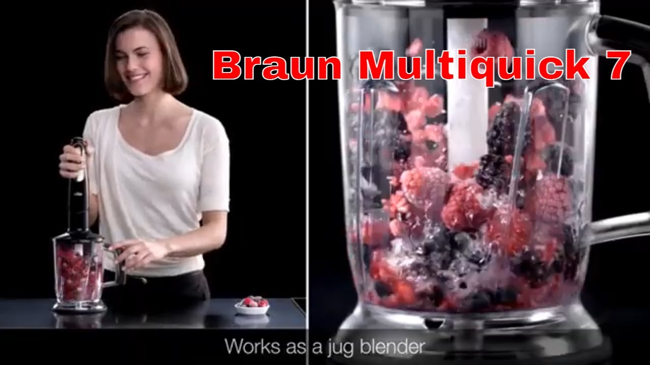 🧋Braun Multiquick 7 Series Hand Blender Introduction (0X22111288) 