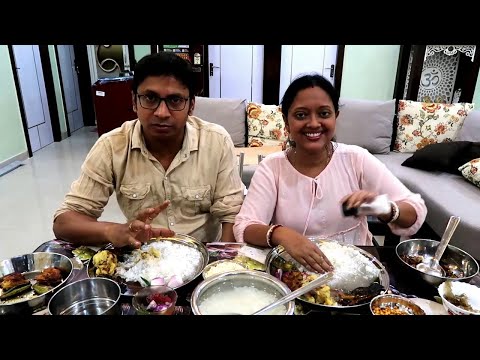 First Time Amra Chanachur Diea Panta Bhaat Khelam | Water Rice with Snacks | Super Eating - Eng SUB | Indian Food Loves You
