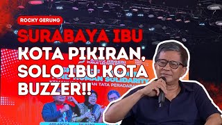 Download Lagu Rocky Gerung: Surabaya ibu Kota Pikiran, Solo Ibu Kota Buzzer MP3