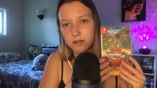 asmr  video game collection ♡ switch & xbox 360  part 1