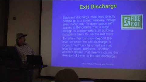 OSHA VIDEO - EGRESS AND FIRE PROTECTION PART 2 -- OSHA2.6.0.wmv