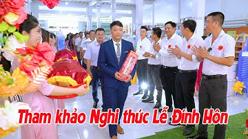 Tham khảo Nghi thức Lễ Đính Hôn - CHÍ NHANH & KIM NGÂN 18-03-2022 - Hỏi Cưới Cù Lao Dung