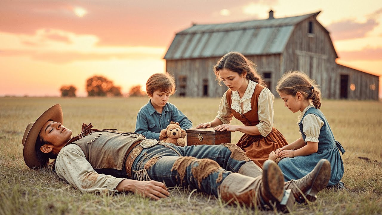 Arme Witwe Und Ihre Kinder Retteten Einen Reichen Cowboy — Und Er Veränderte Ihr Leben Für Immer
