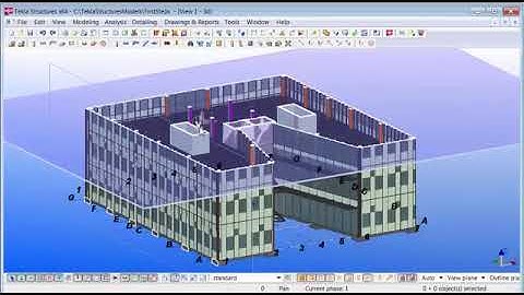 Return to editingFirst Steps with Tekla Structures - Lesson 4