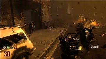 BLACK OPS 2 ZOMBIES TOWN CUSTOM GAME! ROUND 20 START! (FINALE)