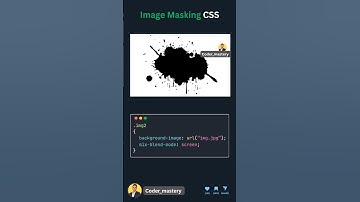 🔍 Dive into the magic of CSS image masking! Learn how to create stunning cut‑out effects