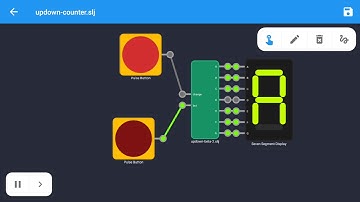 Smart logic simulator up down counter beta 2))