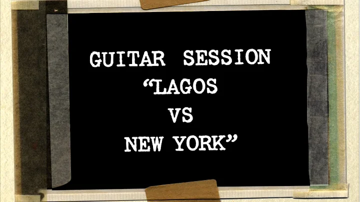 Keziah Jones - Guitar Lesson "Lagos vs New York"