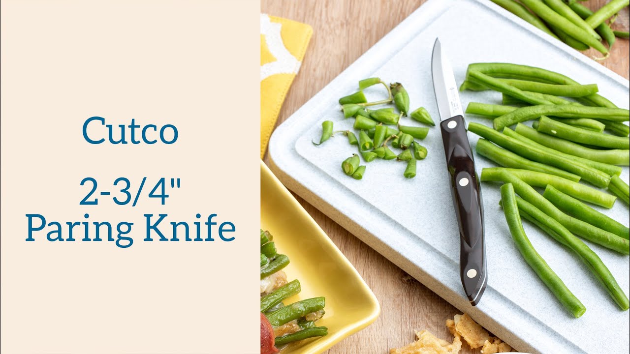 Cutco 2 pc Peeler & Paring knife Combo Includes 3 Gourmet Paring Knife and  vegetable Peeler/fOREVER GUARANTEE!! 