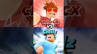 ChillzCX Vs Chillz 1v1 Battle(My opinion)#shorts#Chillz#1v1#roblox#mm2