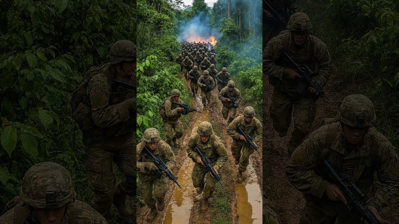 ⚡ Massive Bomb Blast Behind Soldiers | Intense Army Action Scene 