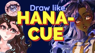 How To DRAW Like HANACUE? | Style Study✨