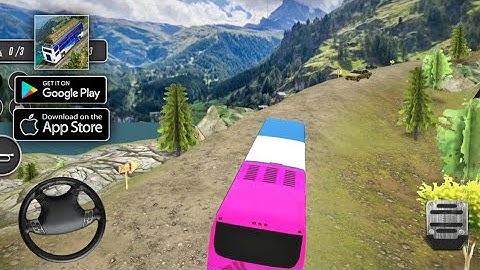 Offroad Bus Simulator Games 3D Gameplay Walkthrough Part 3 - (Android, iOS) #games