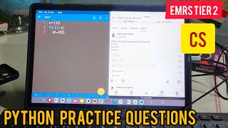 EMRS Tier 2 TGT PGT Computer Science | Python Practice Questions 💻 | Most Expected PYQs 2026 #emrs 🚀