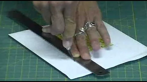 How to cut foam core with an exacto knife.mov