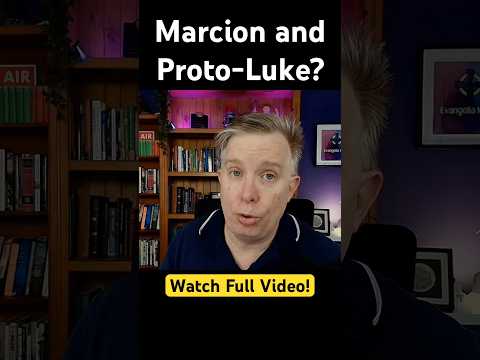 Marcion and Proto-Luke? #gospel