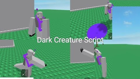 FE Dark Creature Script Works For Fluxus And Hydrogen (Fling)