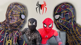TEAM SPIDER-MAN vs BAD GUY TEAM | Who Is THE REAL HERO ? ( Live Action ) - Team Spiderman Parkour
