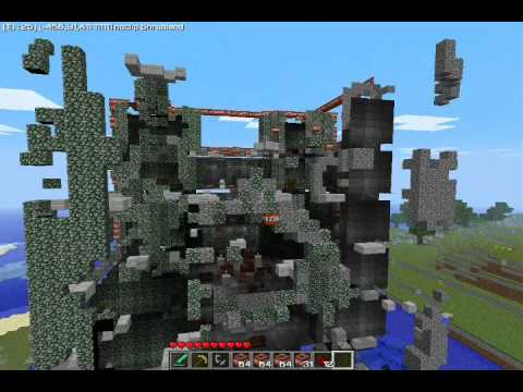 minecraft destroying enemy castle with 1088 tnt 17 stax youtube